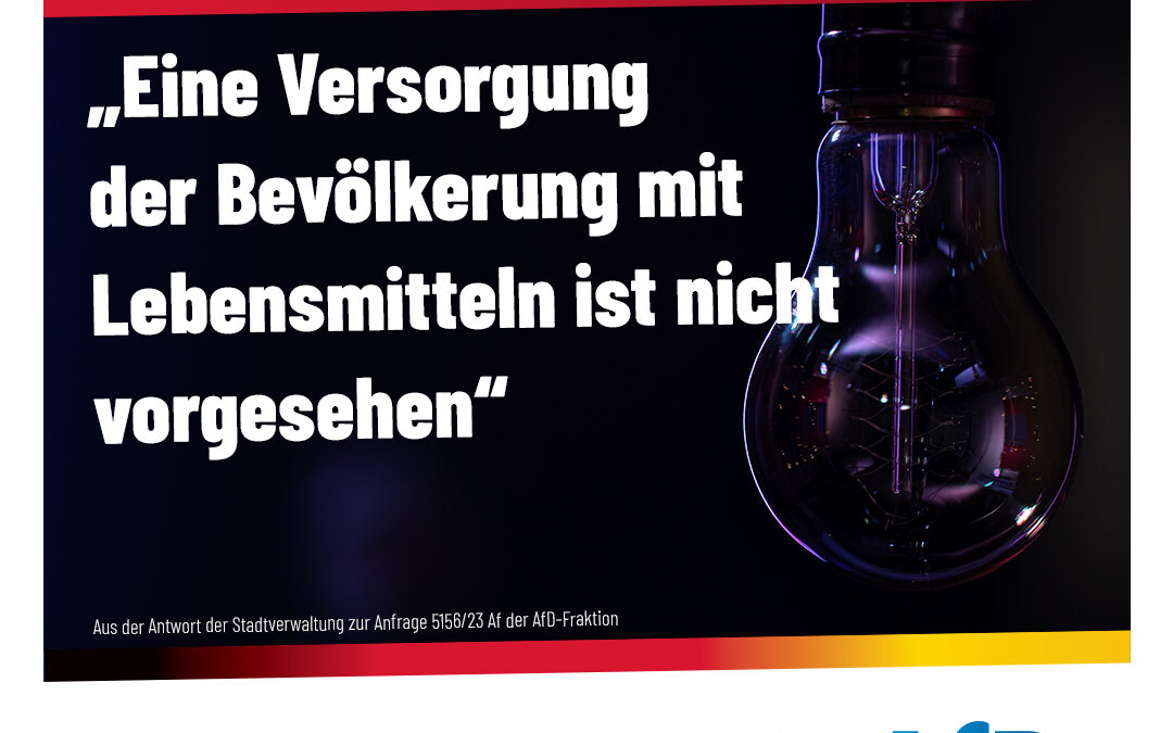 Vorbereitung der Stadt Krefeld auf einen Blackout [Anfrage]