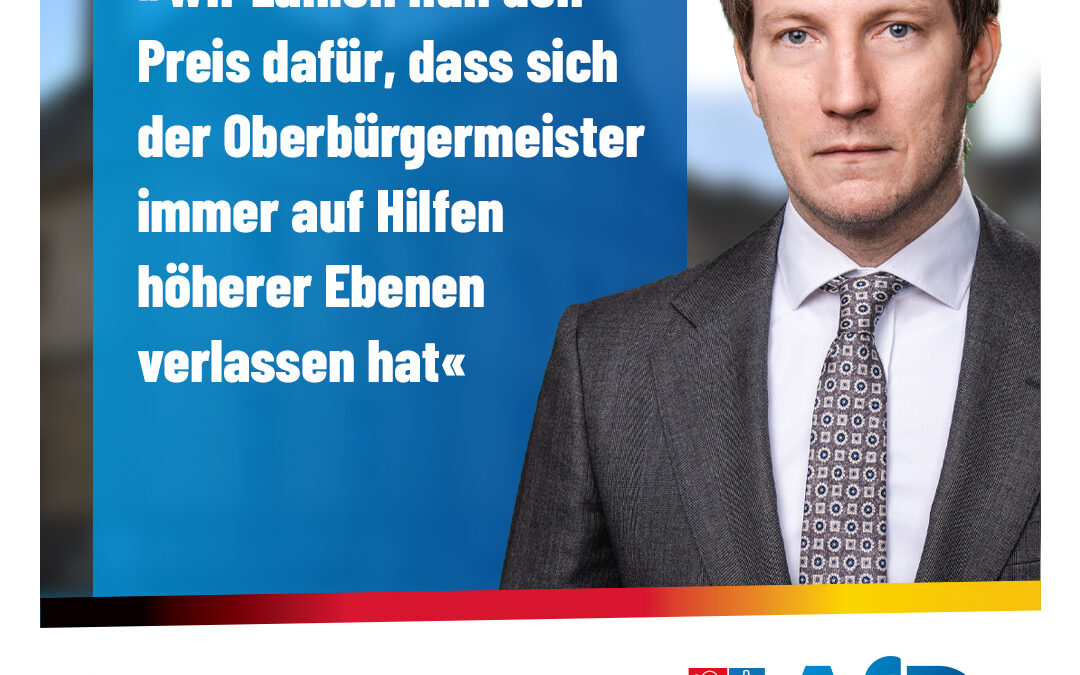 Sofort-Maßnahmen für den Krefelder Haushalt 2024