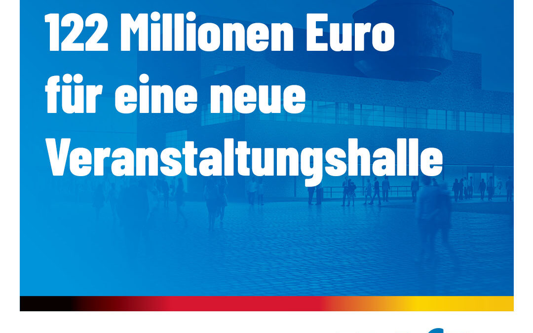 AfD-Fraktion Krefeld zum „Projekt Kesselhaus“ – neue Veranstaltungshalle in Krefeld