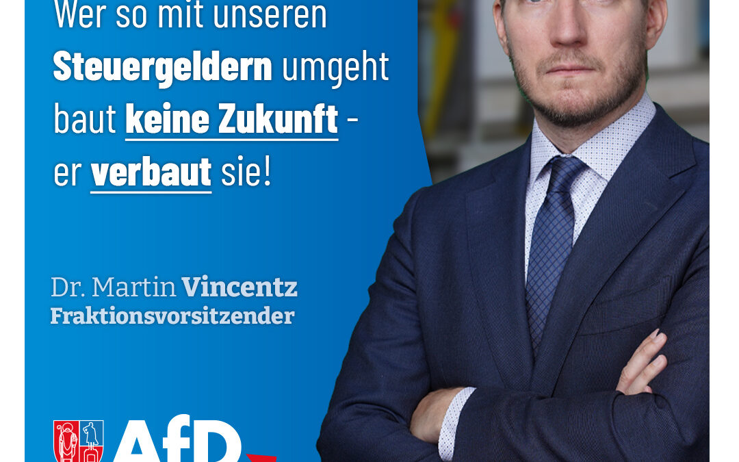 Krefelder Haushalt 2024/2025: hier wird Zukunft verbaut!